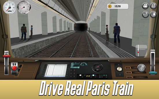 巴黎地铁模拟器3D云游戏截图2