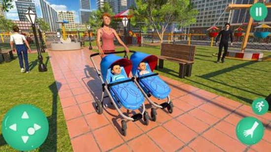 虚拟双胞胎婴儿模拟器3D 云游戏截图4