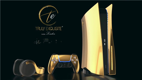 黄金限量版PS5主机9月10日预售 售价高达约7.5万元(图1)