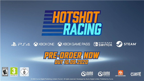 街机竞速游戏《Hotshot Racing》9月10日发售(图1)